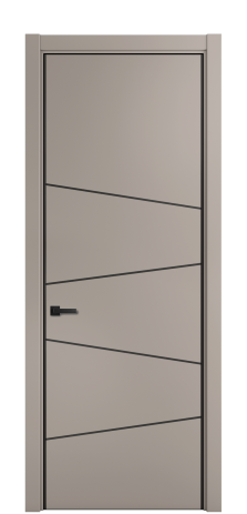 Дверь межкомнатная Слот 10-004 Цвет Какао Покрытие ЭМАЛИ Эмаль Наличник L 75 Цена 50361