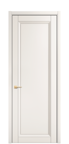 Дверь межкомнатная Беллуно 1 Цвет Молочный Покрытие Эмаль  Наличник L 50 Цена 55475