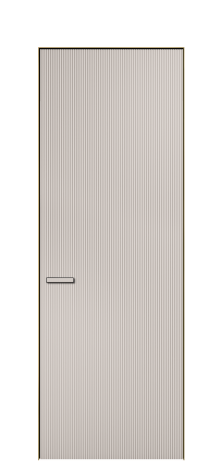 Дверь межкомнатная Бриз 1 Цвет Дымчатый Покрытие ЭМАЛИ Эмаль Наличник  Скрытый короб золото Цена 63935