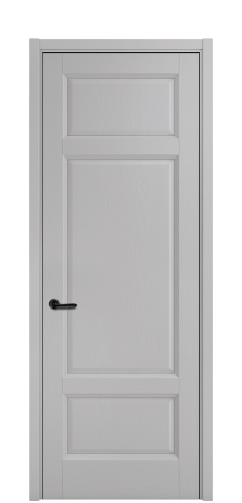 Дверь межкомнатная Неоклассик 3 Цвет Ясень Галечный Покрытие Шпон крашеный  Наличник L 50 Цена 46608